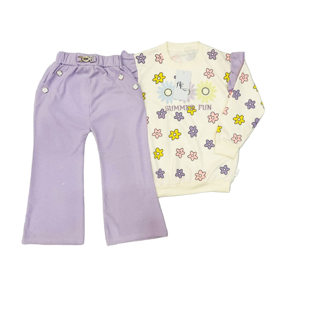 💖 Girls Fleece Winter Suit 👧