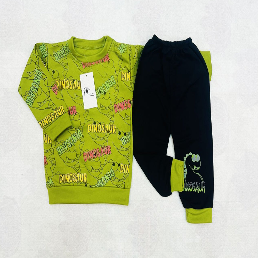 🦖 Dinosaur Boys Fleece Suit 👦